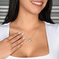 To My Daughter Love Knot Necklace