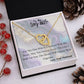To my sexy wife, two heart pendant