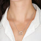To my sexy wife, two heart pendant