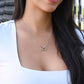 To my sexy wife, two heart pendant